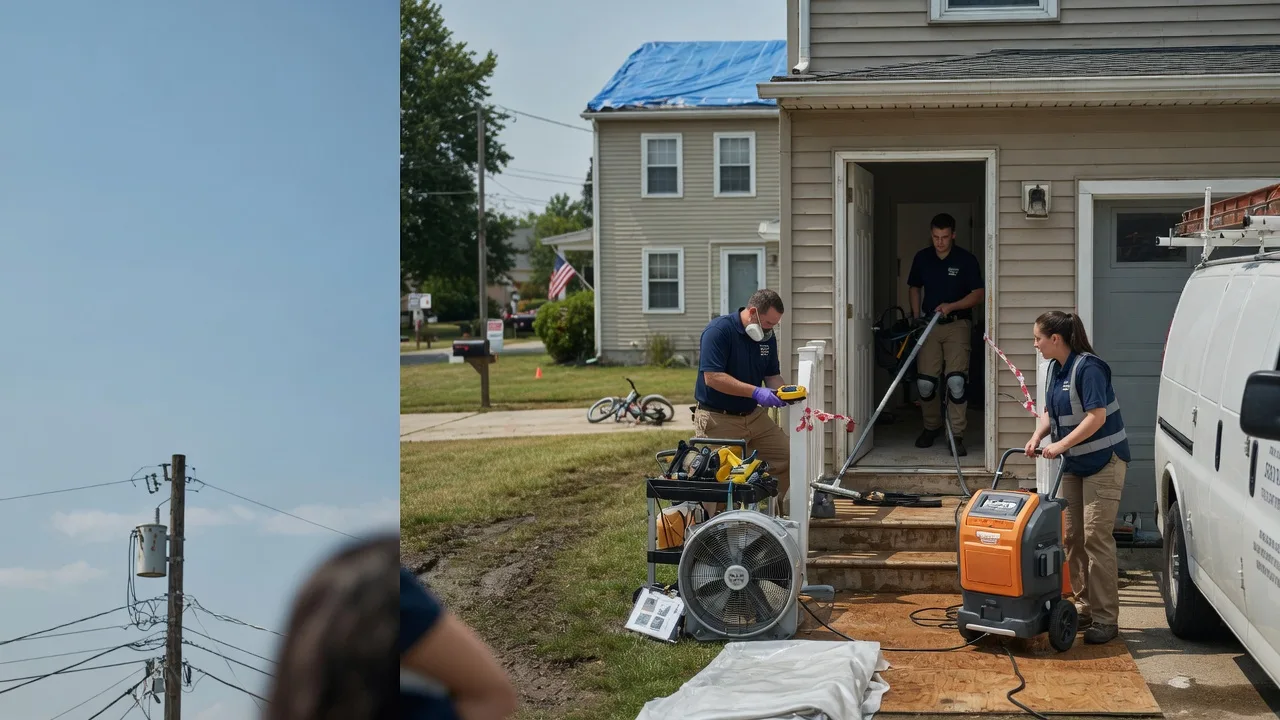 Water Damage Repair in West Middlesex, PA near me
